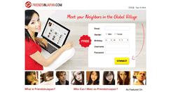 Desktop Screenshot of friendsinjapan.com